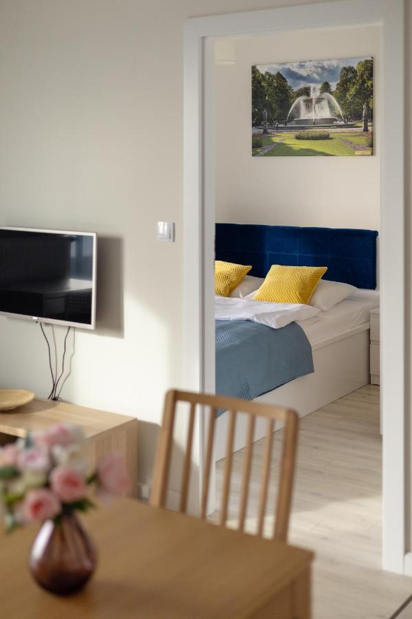 Wola Chic Blue Apartment Warschau Exterior foto